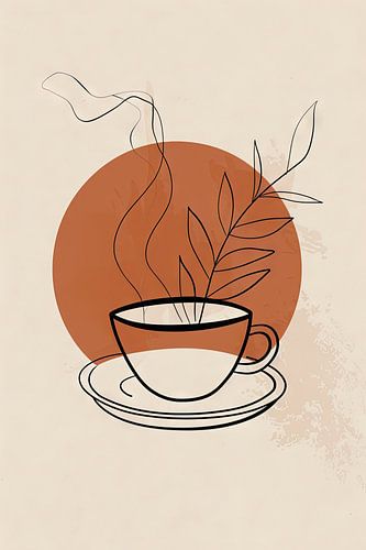 Minimalistische koffie