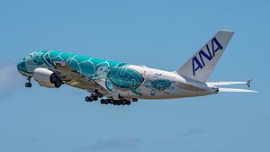 ANA Airbus A380 Passagierflugzeug.