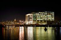 Amsterdams Conservatorium in avondlicht van Wim Stolwerk thumbnail
