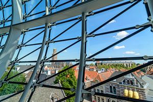Vue sur les toits de Zwolle sur Sjoerd van der Wal Photographie