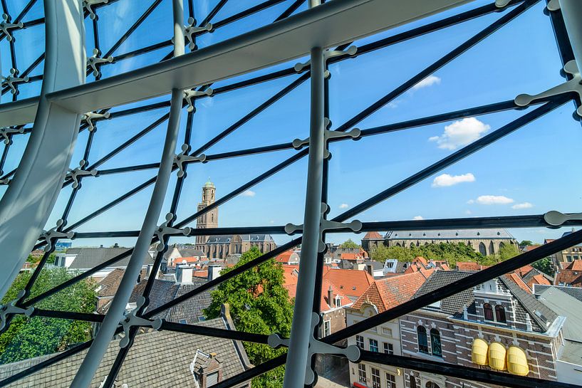 Vue sur les toits de Zwolle par Sjoerd van der Wal Photographie