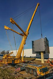 Liebherr LTM 1500-8.1 hijskraan van Van Marwijk.
