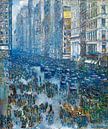 Childe Hassam, Fifth Avenue (New York), 1919 van Atelier Liesjes thumbnail