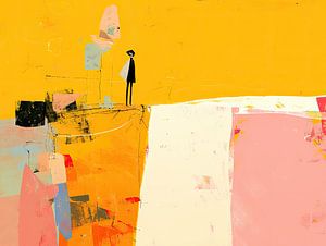 Abstrakte minimalistische Kunst