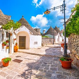 Trulli von Alberobello. Apulien, Italien. von Stefano Orazzini