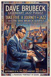 Dave Brubeck by Ted Decker