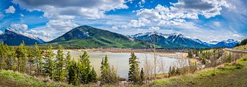 View of VermillionLake, Canada by Rietje Bulthuis