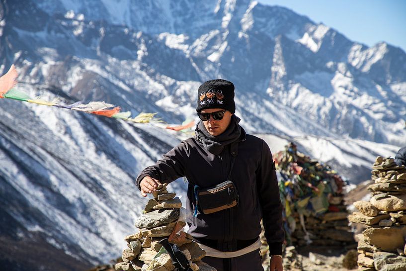 Dingboche View Point van Ton Tolboom