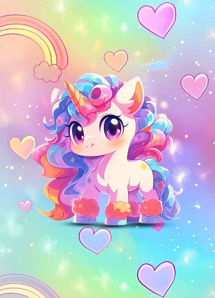 Cute Unicorn by Tan Nguyen