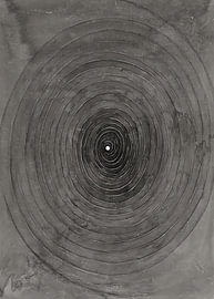 Endlose Holzkohle-Spirale von Vickie Cramer