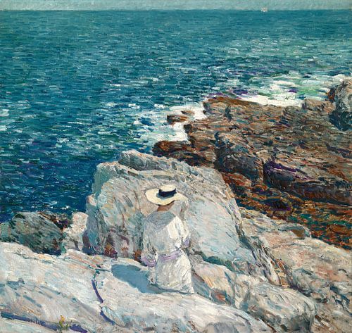 Childe Hassam,The South Ledges, Appledore