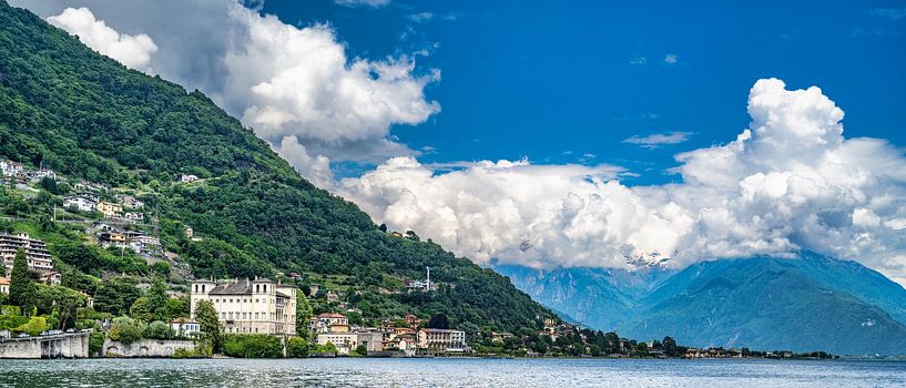 A view of Lake Como from Gravedona by Andreas Völkel