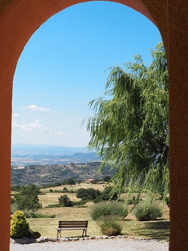 Zich op het Toscaanse Heuvellandschap