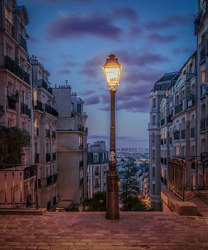 Montmartre in de avond