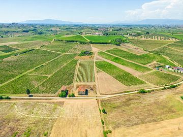 Toskana Panorama Landschaft von Mustafa Kurnaz