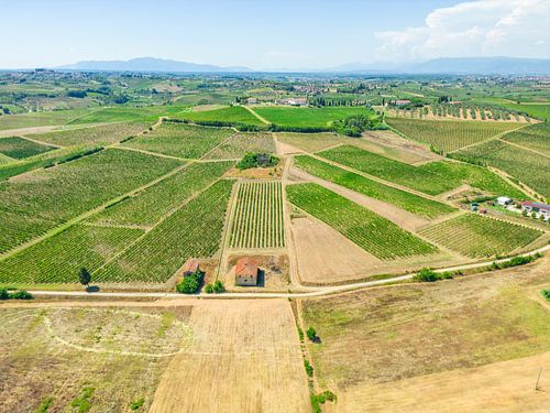 Panorama landschap Toscane