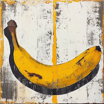 Street art banaan van Vlindertuin Art