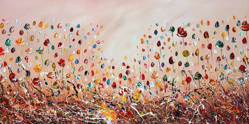 Flowers by Gena Theheartofart