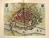 Arnheim, Karte 1652 von Atelier Liesjes Miniaturansicht