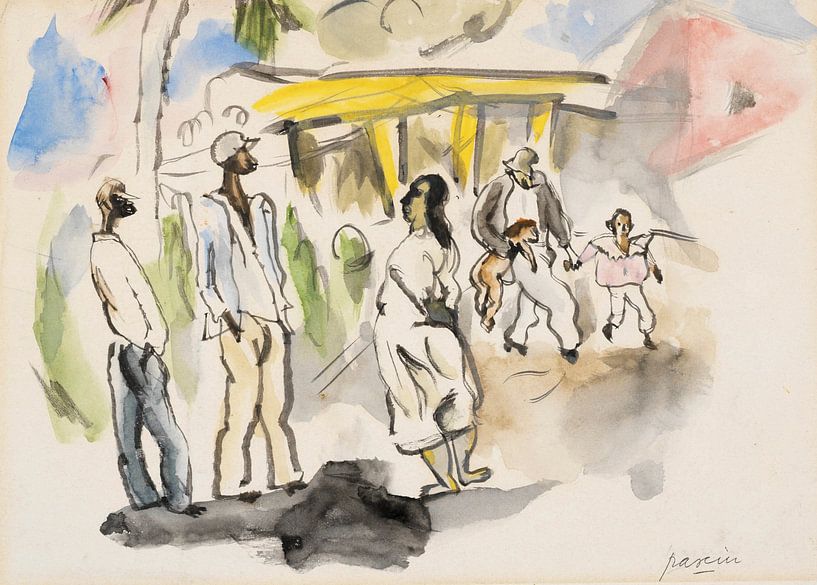 Jules Pascin, Southern scene, 1916 by Atelier Liesjes