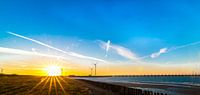 Coucher de soleil Oosterscheldekering
