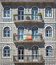 Lissabon-Fassade von Mark de Boer Miniaturansicht