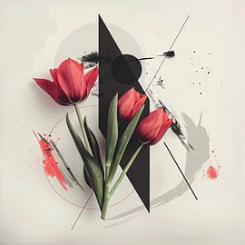 Tulips by Poster Art Shop