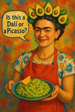 Frida - Is this a Dali or a Picasso? van Moonheart Artworks