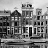 Panorama canal houses Amsterdam, the Netherlands by Roger VDB