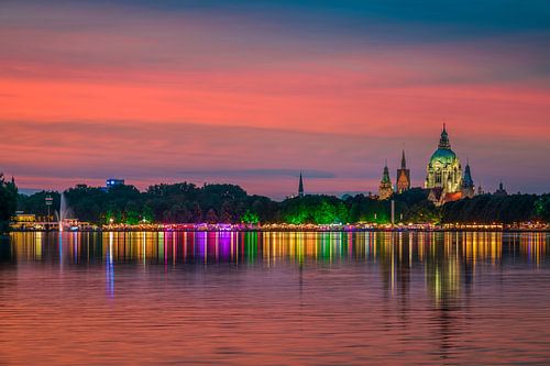 Maschseefest festival in Hannover, Duitsland