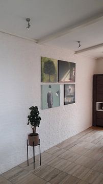 Klantfoto: Monsieur Magritte a la Maison van Marja van den Hurk
