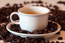 Eine Tasse Kaffee von Gerhard Albicker