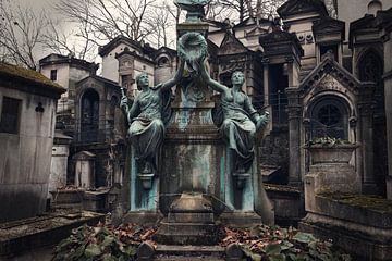 Begraafplaats Père-Lachaise in Parijs van Robert Jan Smit