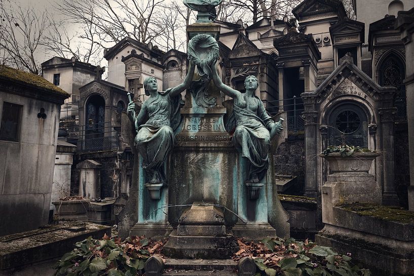 Begraafplaats Père-Lachaise in Parijs van Robert Jan Smit