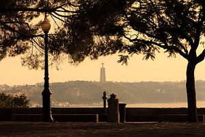 Lissabon Ansicht Cristo 
