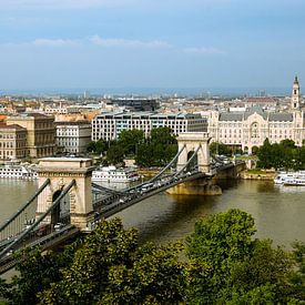 Budapest, Pont des chaînes Széchenyi sur Rob Reeuwijk