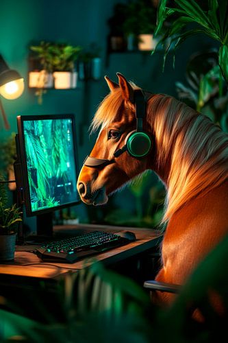 Spelletjesplezier thuis te paard