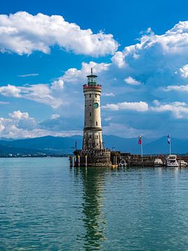 BAYERN : Leuchtturm Lindau-Insel von Michael Nägele