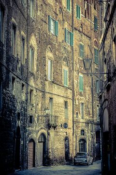 In de straten van Siena
