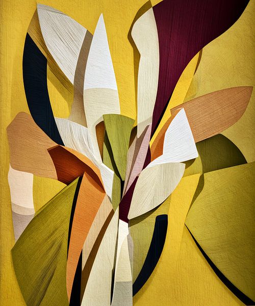 Abstract Petals by Jacky
