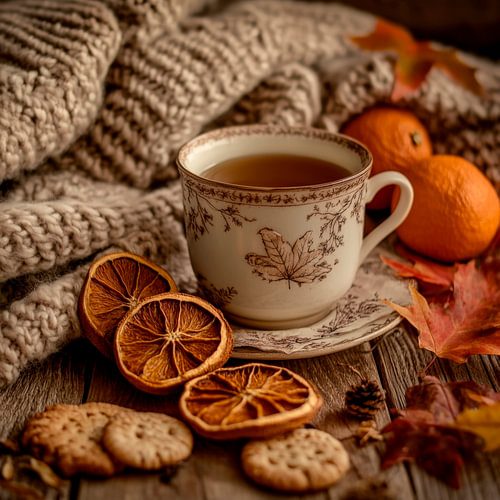 Autumn tea time