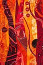 Warm flame pattern in red and orange by artefacti thumbnail