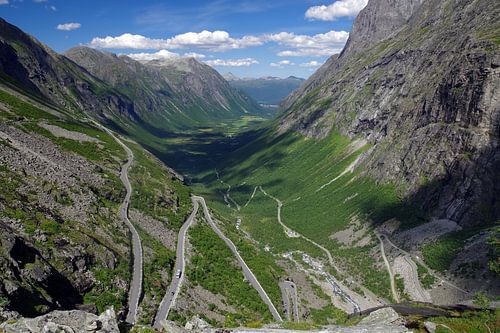 The mountain pass Trollstigen