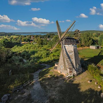 Moulin à vent sur l'île d'Usedom sur Markus Lange