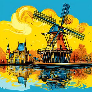 Pop Art: Kleurrijk Nederland van Surreal Media