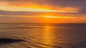 Sonnenaufgang in Tarragona, Spanien