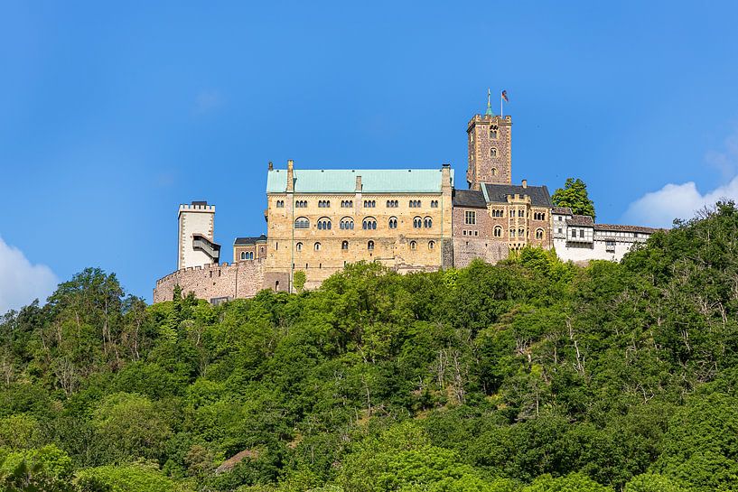 Wartburg Castle in Eisenach, Germany by Adelheid Smitt