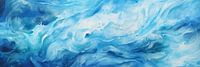 Blauw abstracte achtergrond