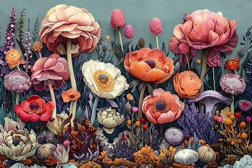 Zonnebloemen in Vaas