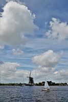Bootje Varen bij de Molen